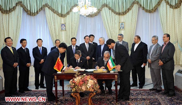 China, Iran eye closer trade ties