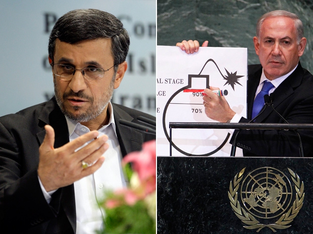 Netanyahu cartoon bomb was childish, primitive and an insult to the audience: Ahmadinejad