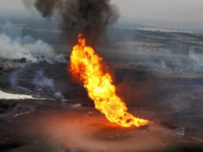 Gas pipeline explodes in Iran 