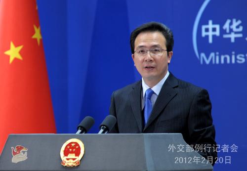 Dialogue, cooperation "the only right way" to resolve Iranian nuclear issue: Chinese FM spokesman