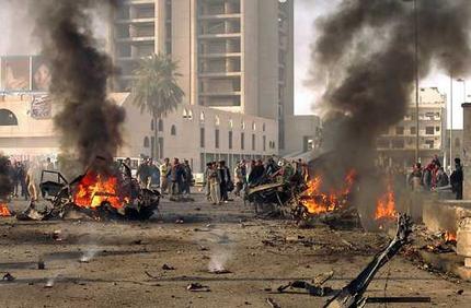 Car bomb kills 7 in Iraq, including 3 Iranian pilgrims visiting Shiite shrines