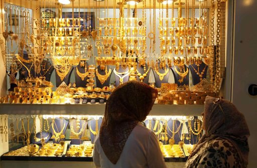 Gold prices fall in Iran free market