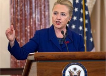 Clinton says U.S. open to bilateral talks if Iran is "ever ready" 