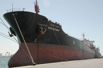 Iran shipping signals conceal Syria ship movements