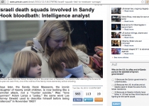 Irans state-run news network blames Israeli death squads for Sandy Hook shooting