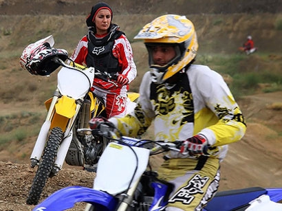 Women officially allowed to become moto racers in Iran