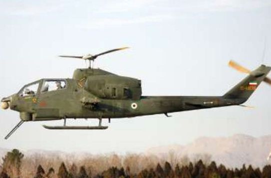 Iran unveils indigenous combat chopper