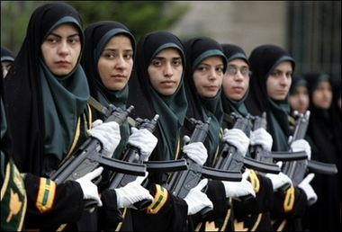 Women join Iran Riot Police