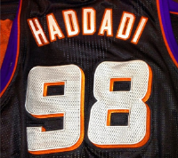 Hamed Haddadi uses new Suns jersey as tribute to Iran