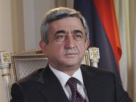 Serzh Sargsyan extends condolences to Iranian counterpart