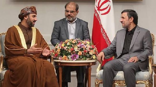 Iran, Oman coop. favors regional peace, security: Ahmadinejad