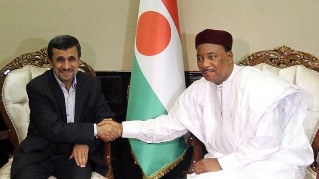 Iran, Niger urge unity among Muslims