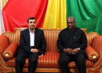 Ahmadinejad meets top Ghanaian lawmaker