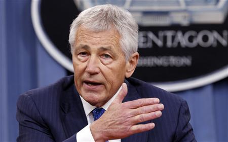 U.S. arms deal with Middle East allies clear signal to Iran: Hagel