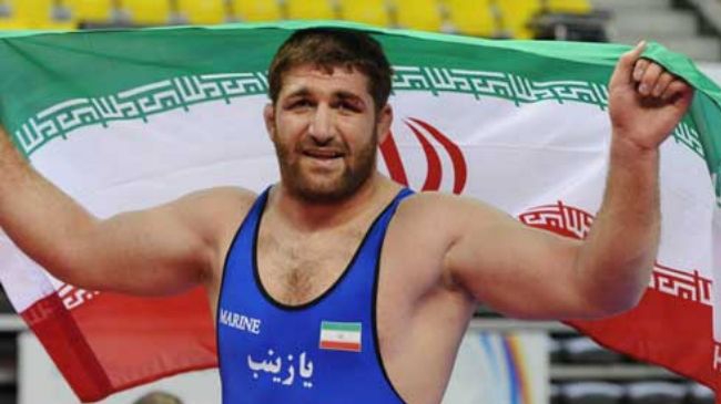 Irans Hadi wins gold at 2013 Asian Wrestling Championships in India
