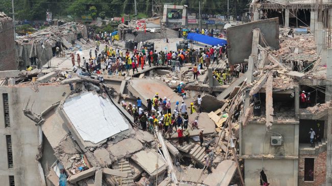 Iran FM offers condolences over building collapse in Bangladesh