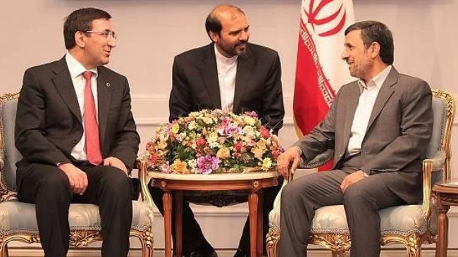 Iran-Turkey share interests and enemies: Ahmadinejad