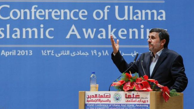 World powers plundering nations wealth to dominate them, Ahmadinejad says