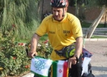Iranian cyclists ends Eurasia tour with message of peace