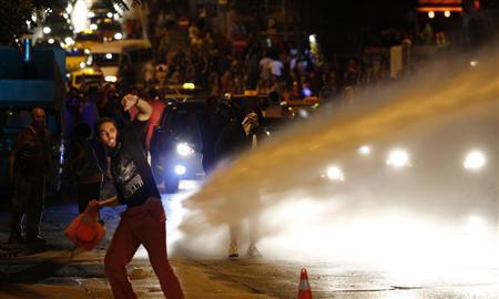 Turkish police fire tear gas in worst protests in years