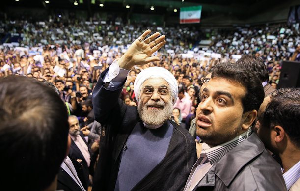 Candidate vows to reset Iran