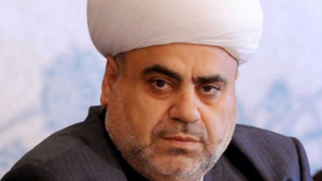 Chairman of Caucasus Muslims Office congratulates Rohani
