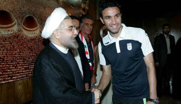 Rohani vows full support for Irans soccer team in 2014 World Cup