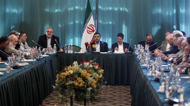 Iran nuclear issue will be resolve through interaction: Ahmadinejad