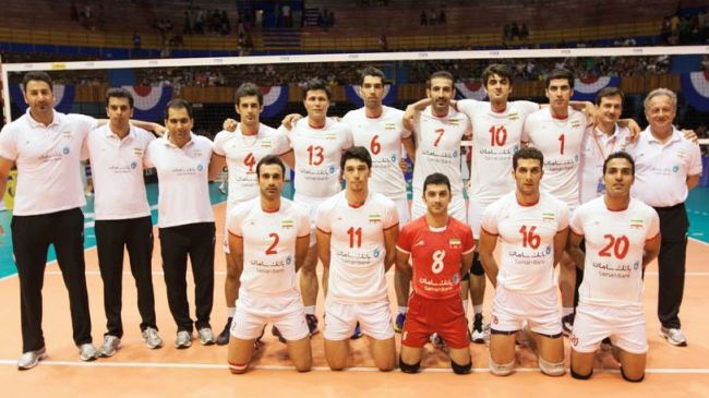 Iranian men volleyball team climbs to 12th spot in new FIVB rankings