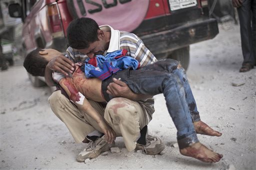 Syria war death toll passes 100,000: U.N.