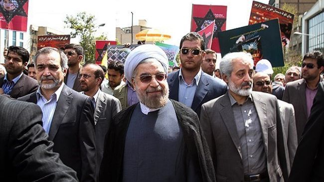 Quds Day rallies show Muslim unity, resistance: Rohani