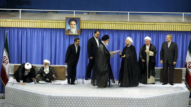 Ayatollah Khamenei endorses Hassan Rohani as Iran