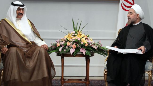 Irans Rohani urges improvement of Tehran-Kuwait City ties