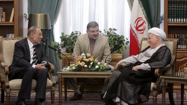 Rafsanjani censures US double-standard policies toward Iran