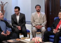 Irans Rohani meets Mahathir Mohamad in Tehran