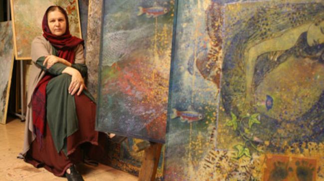 Gizella Sinaeis paintings to be exhibited in Tbilisi