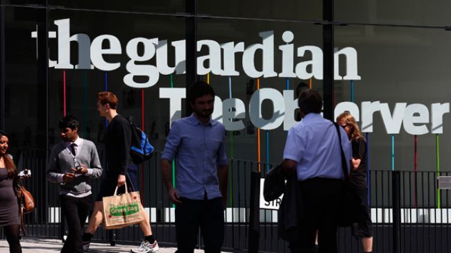 Guardian partners with New York Times due to UK govt. pressure