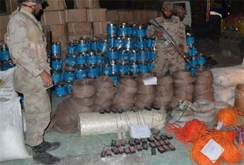 Pakistan seizes bomb-making material in northwest