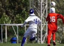 Photos: Iranian women play football  <img src="https://cdn.theiranproject.com/images/picture_icon.png" width="16" height="16" border="0" align="top">