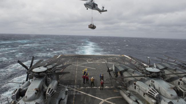 American Navy ships still ready to attack Syria