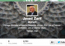 In Twitter debut, Zarif opts for English