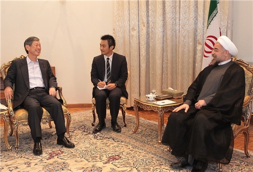 President: Iran resolute to expand ties with Japan