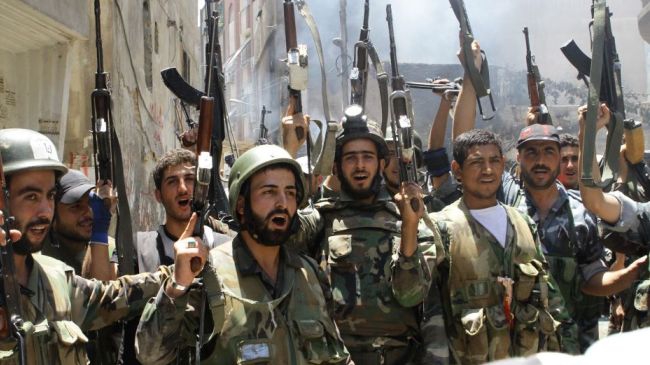 Syria army recaptures strategic town near Damascus