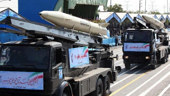 Irans Khatam al-Anbiya Base displays air defense hardware