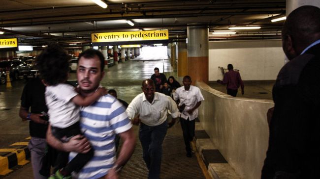 Hostages held in Nairobi mall, operation continues