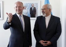 Irans Zarif meets with UKs Hague in New York