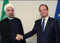 Rouhani, Hollande meet at UN General Assembly