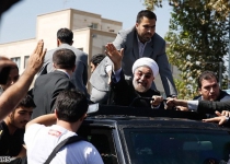 Photos: Iranian president Rouhani returns home  <img src="https://cdn.theiranproject.com/images/picture_icon.png" width="16" height="16" border="0" align="top">