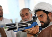 Photos: Opening of shooting club for clerics in Qom Seminary,Iran  <img src="https://cdn.theiranproject.com/images/picture_icon.png" width="16" height="16" border="0" align="top">