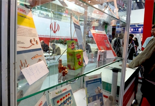 Iranian commercialized products in building industry presented in Iran Nano 2013